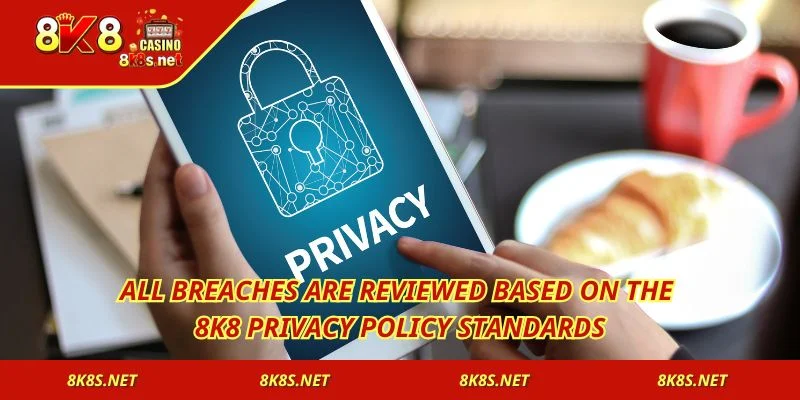 All breaches are reviewed based on the 8K8 Privacy Policy standards