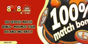 100% Deposit Match Bonus - Maximize Your Balance Instantly