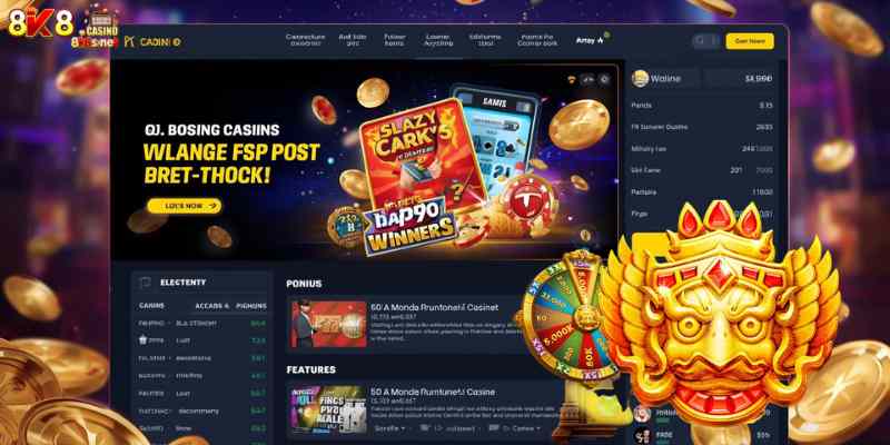 Popular Online Casino Interface