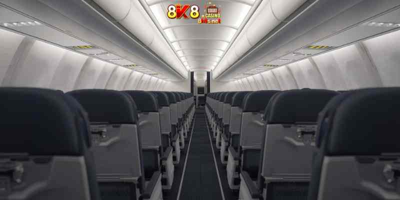 Typical wide-body economy cabin layout similar to TK1971 configuration