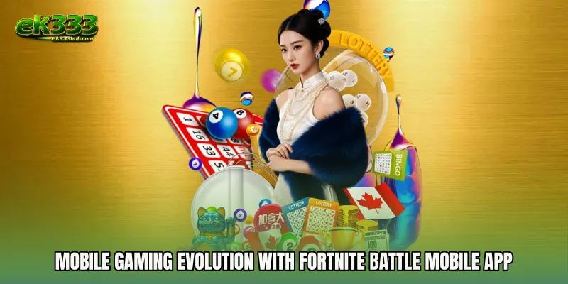 Mobile Gaming Evolution With Fortnite Battle mobile app