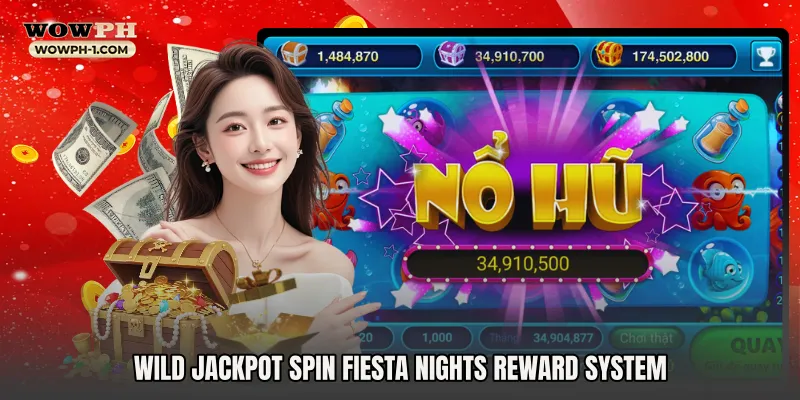 Wild Jackpot Spin Fiesta Nights Reward System