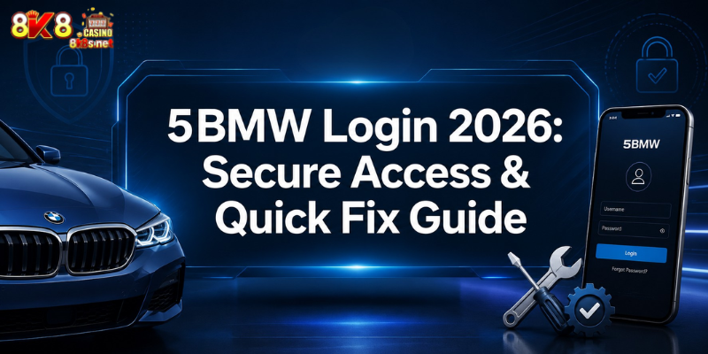 5BMW Login 2026: Secure Access & Quick Fix Guide