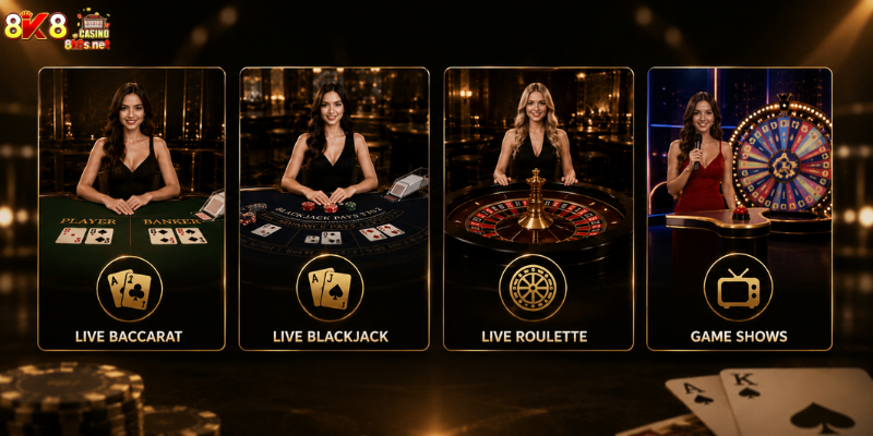 Live Casino Entertainment on Mobile